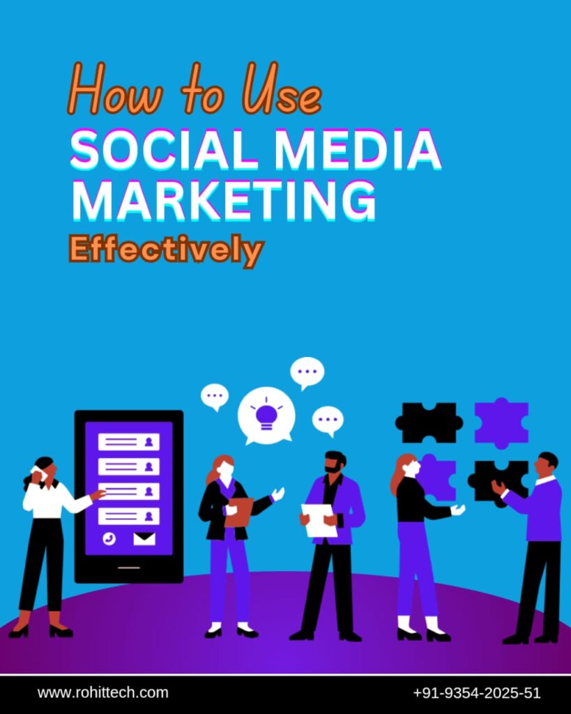 How to use social media marketing effectively